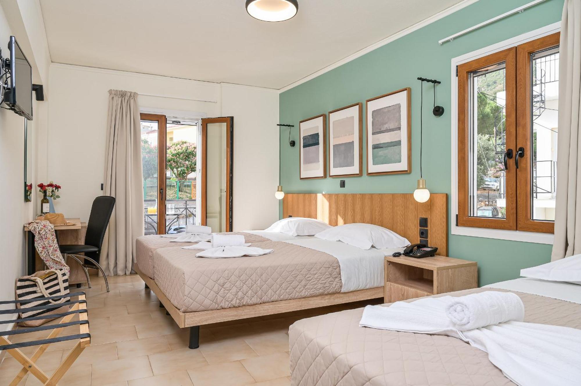 Emily Hotel Agia Paraskevi  ภายนอก รูปภาพ